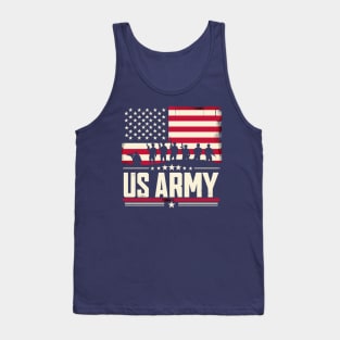 US Military Army: Unleash Your Inner Patriot Tank Top